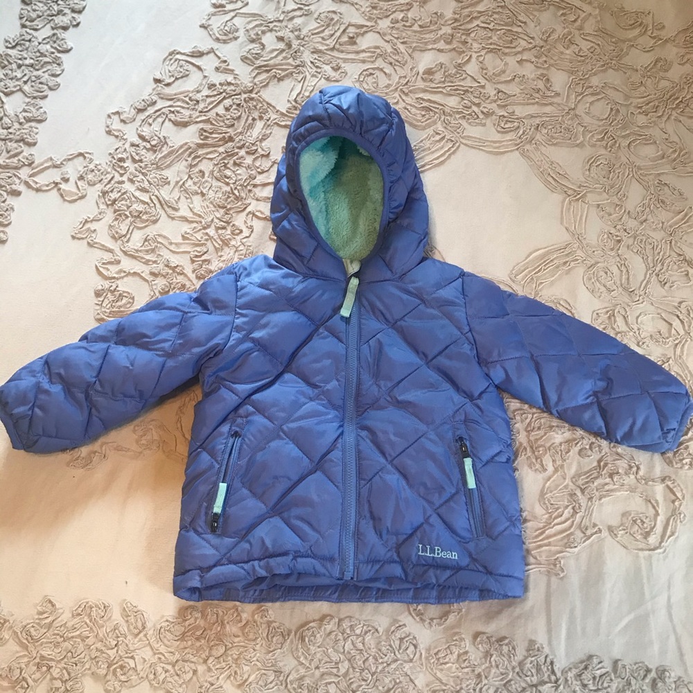 Toddler girls LL Bean jacket 12-18 months